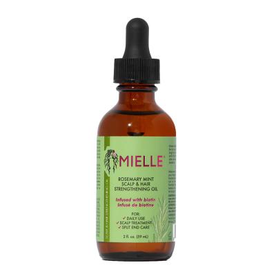 MIELLE ORGANICS  Rosemary Mint Scalp & Hair Strengthening Oil