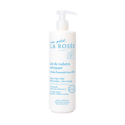 LA ROSEE Mon petit la ros&eacute;e lait de toilette nettoyant b&eacute;b&eacute; 400ml