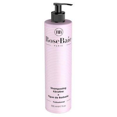 ROSE BAIE Shampooing k&eacute;ratine et huile de figue de Barbarie RoseBaie 500 ml