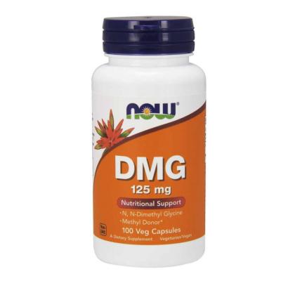 NOW FOODS DMG 125mg 100 cap Standard  Acides Amines - BCAA