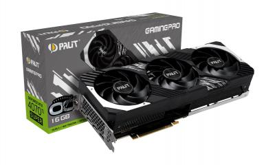 PALIT Carte graphique  RTX 4070 Ti Super GamingPro OC