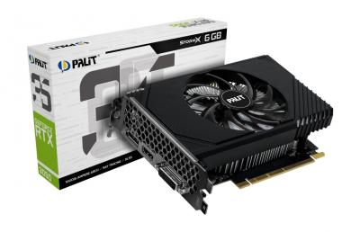 PALIT Carte Graphique Nvidia  GeForce RTX 3050 StormX 6Go Mini ITX