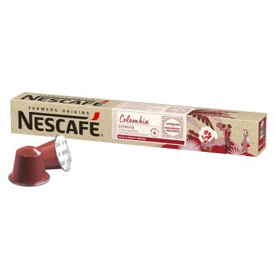 NESCAFE Capsules De Caf&eacute; Farmers Origins Nescaf&eacute; Colombia D&eacute;caf&eacute;in&eacute; (10 Uds)