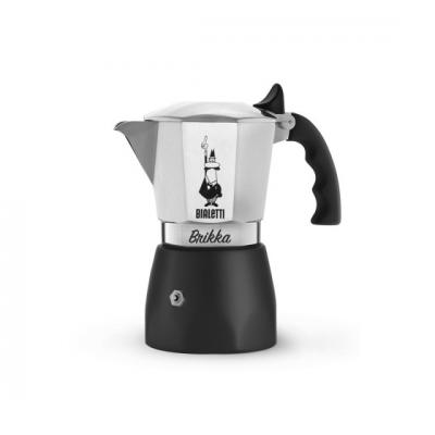 BIALETTI Cafeti&egrave;re italienne  noir aluminium thermoplastique 4 tasses