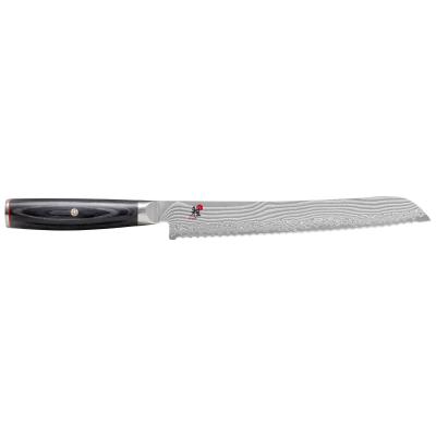 MIYABI  34686-241-0 5000 Fcd Couteau Japonais &Agrave; Pain Acier Brun 37 X 6 X 3 Cm