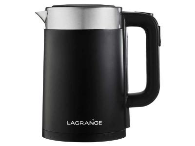LAGRANGE Bouilloire &eacute;lectrique 1.7l 2000w noir mat  509041 - noir