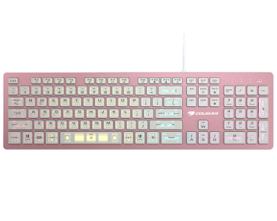 COUGAR  Gaming Vantar AX clavier USB AZERTY Fran&ccedil;ais Rose