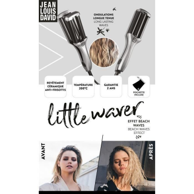 JEAN LOUIS DAVID  Accessoires Cheveux Little Waver Mini Fer &agrave; Onduler