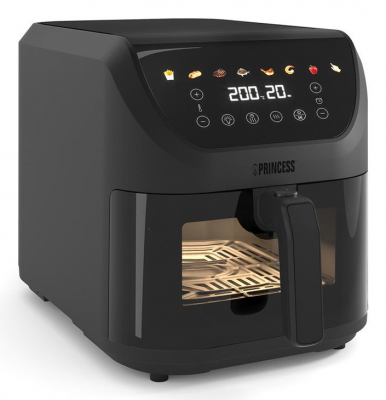 PRINCESS  182476 Unique 8 L Autonome 2000 W Friteuse d&acute;air chaud Noir