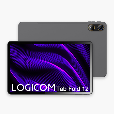 LOGICOM Tablette tactile Tab Fold Pro 12 10'' 128 Go 
