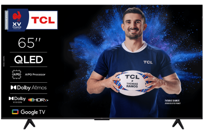 TCL TV  65P71K 4K QLED avec Google TV et syst&egrave;me sonore Dolby Atmos
