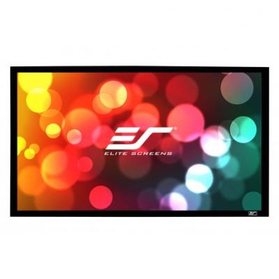 ELITE SCREENS  &Eacute;cran de projection &agrave; cadre en sable 135"" Format 16:9
