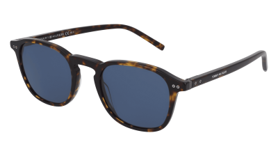 TOMMY HILFIGER Lunettes de soleil  Th 1939/s col. 086/ku Hommes Ronds Havana