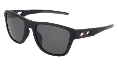 TOMMY HILFIGER Lunettes de soleil  Th 1951/s col. 003/m9 Hommes Carr&eacute; Noir mat