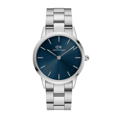DANIEL WELLINGTON  DW Montre Iconic Link Arctic 36mm Argent
