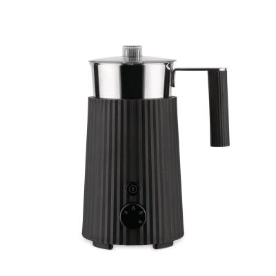 ALESSI  - Pliss&eacute; Mousseur &agrave; lait, 0,35 l, noir