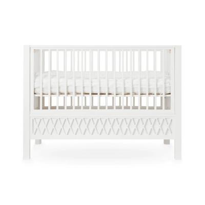 CAM CAM COPENHAGEN Cam Cam&reg; COPENHAGEN Lit &agrave; barreaux Harlequin bois blanc 60x120 cm
