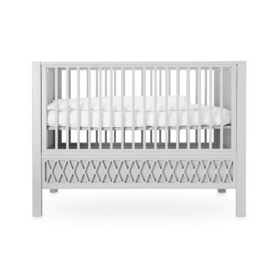 CAM CAM COPENHAGEN Cam Cam&reg; COPENHAGEN Lit &agrave; barreaux Harlequin bois gris 60x120 cm