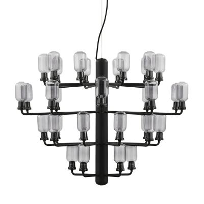 NORMANN COPENHAGEN Grand lustre noir Amp Smoke/noir - 