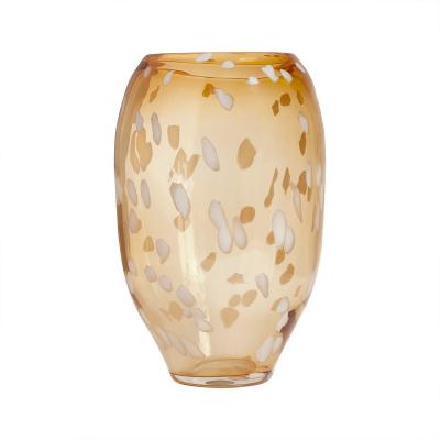 OYOY Vase en verre orange 21,5 x 35 cm Jali - 