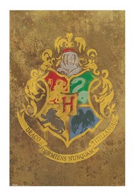 HARRY POTTER Pyramid International  - Poster 61x91 - Hogwarts Crest- -