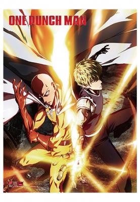 ONE PUNCH MAN ABYstyle -  affiche, Saitama & Genos, 91,5 x 61 cm