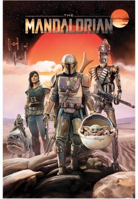 THE MANDALORIAN Pyramid International Star Wars :  posters Group 61 x