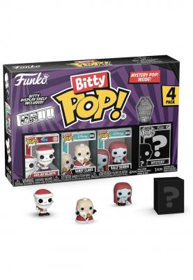 FUNKO Pack 4 figurines Bitty Pop The Nightmare before Christmas Santa Jack