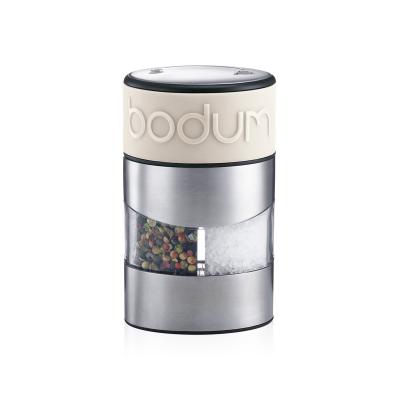 BODUM  - Combi Moulin &Agrave; Poivre Et Sel 11,2cm Chrome/Cr&egrave;me 11002-913