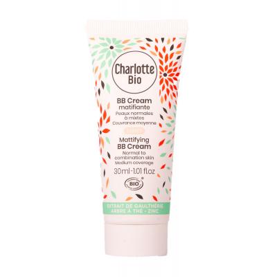 CHARLOTTE BIO  - BB cream matifiante light - peaux mixtes Creme 30 ml