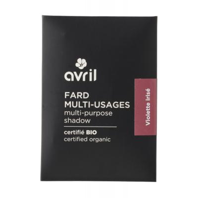 AVRIL  - Fard Multi-Usages Certifi&eacute; Bio - Violette Iris&eacute;