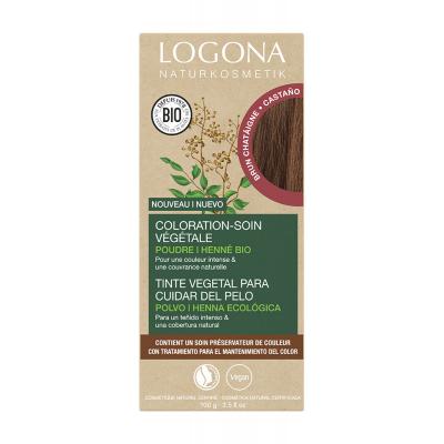 LOGONA Teinture v&eacute;g&eacute;tale marron marron (Chesnut Brown) 100 g