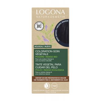 LOGONA Coloration Soin V&eacute;g&eacute;tale -  Noir Indigo