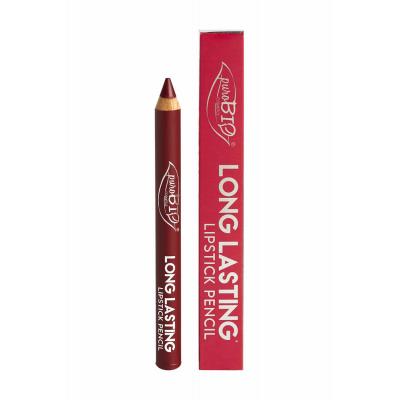 PUROBIO COSMETICS Purobio - Crayon rouge &agrave; l&egrave;vres Long Lasting 014L Rouge 3 g