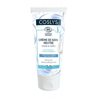 COSLYS Cr&egrave;me de soin neutre Bio 200ml Corps Pour toute la famille 