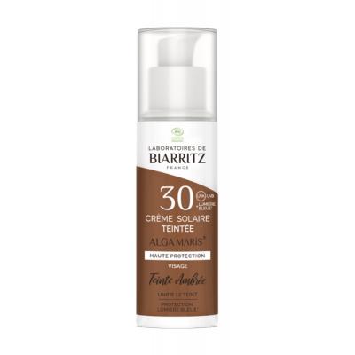 Laboratoires De Biarritz Alga Maris Cr&egrave;me Teint&eacute;e SPF30 50ml
