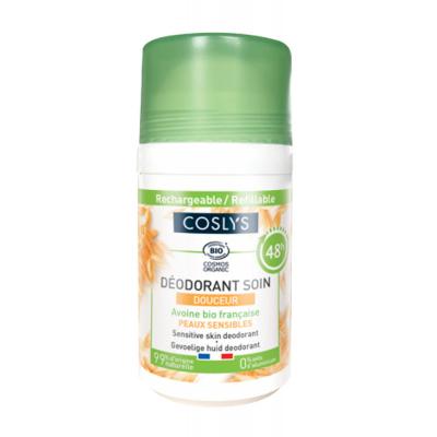 COSLYS  - D&eacute;odorant soin - Avoine bio fran&ccedil;aise - 50 ml