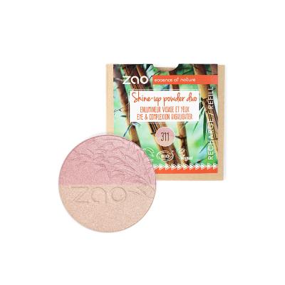 ZAO Duo Highlighter 311 "Shine-up Powder" -  Recharge