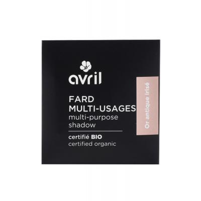AVRIL  - Fard &agrave; paupi&egrave;res Or antique iris&eacute; Certifi&eacute;e bio - 