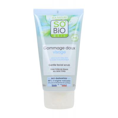 LEA NATURE SO BIO ETIC Gommage Doux Quotidien Visage Bio - Aloe Vera - SO'BIO &eacute;tic