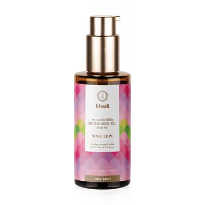 KHADI Huile Corps Elixir &agrave; la Rose de Damas R&eacute;g&eacute;n&eacute;rante - 