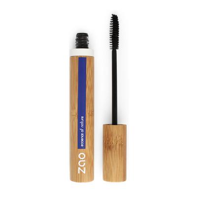 PHARMASCIENCE Zao Makeup Mascara Aloe Vera Bio, vegan et rechargeable Noir