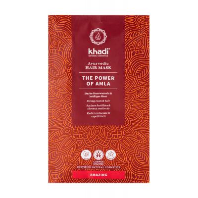 KHADI Masque Capillaire Ayurv&eacute;dique &agrave; la Poudre d'Amla Fortifiante - 