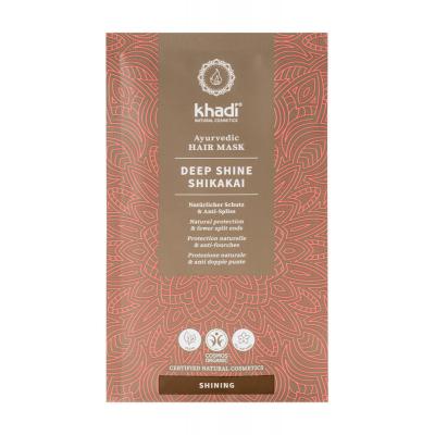 KHADI Masque Capillaire Ayurv&eacute;dique au Shikakai Anti-fourches - 