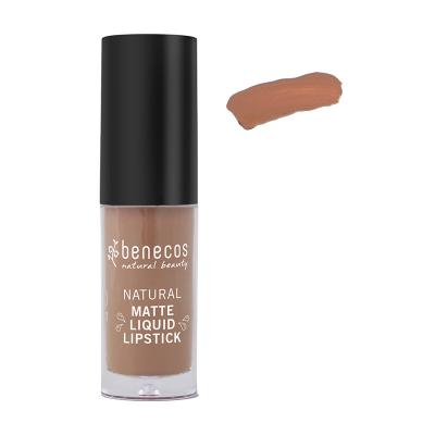 NAETURA Benecos Rouge &agrave; l&egrave;vres liquide Matte Dessert Rose 5Ml