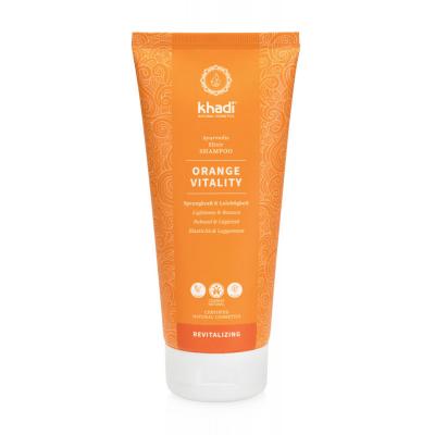 KHADI Shampoing Ayurv&eacute;dique &agrave; la Fleur d'Oranger L&eacute;g&egrave;ret&eacute; - 