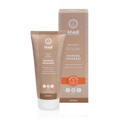 KHADI Shampoing Ayurv&eacute;dique au Shikakai Hydratation & Brillance - 