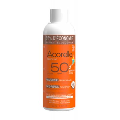 ACORELLE  Recharge Spray Solaire Enfant SPF 50 150 ml