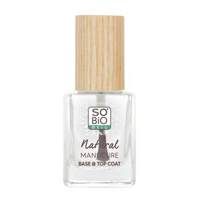 LEA NATURE SO BIO ETIC So'Bio Base de Couleur Naturelle & Vernis &agrave; Ongles 2 en 1