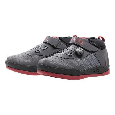 O NEAL O'Neal Session SPD MTB Shoe 2023 - Grey-Red} - EU 44}, Grey-Red}